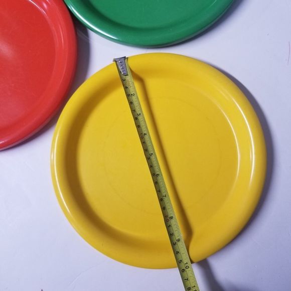 Retro plates 3pc - Picture 4 of 8
